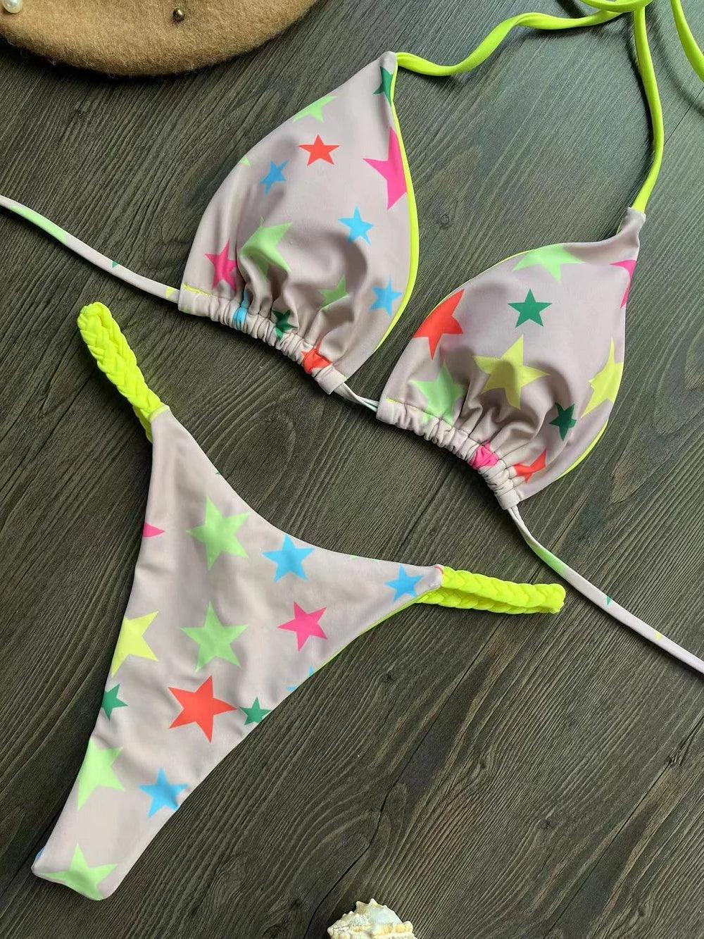 LUSH LAGOON BIKINI - Celestia Couture