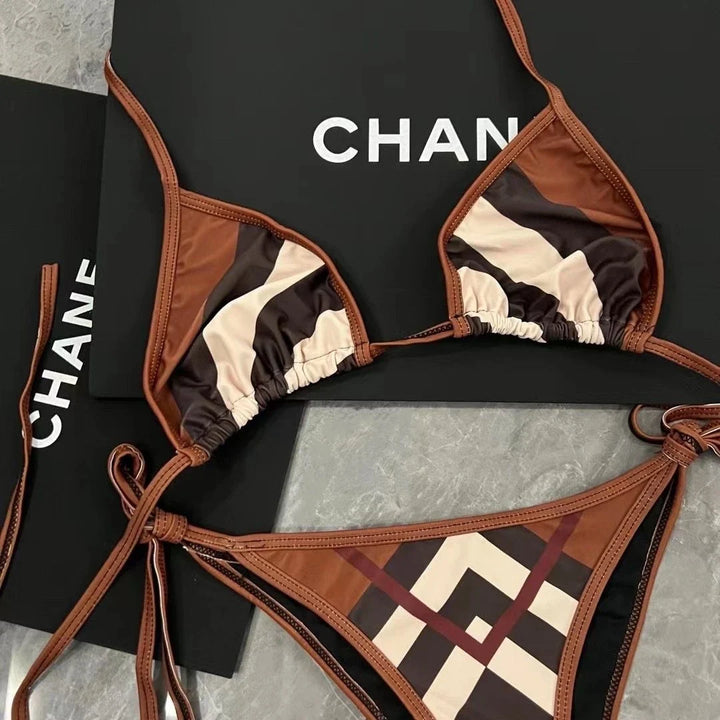 Boho Bikini Immitation 2 Piece Set