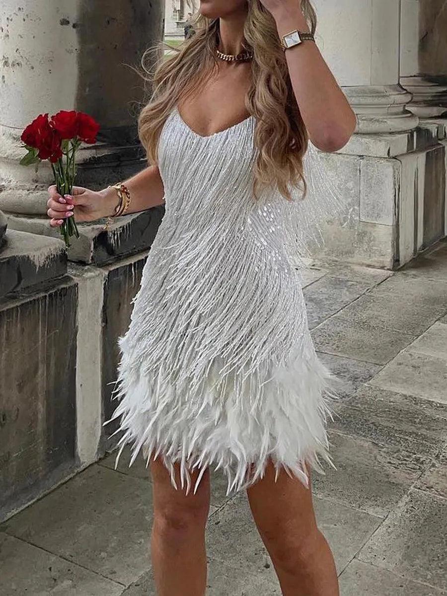 DAZZLE DARLING DRESS - Celestia Couture