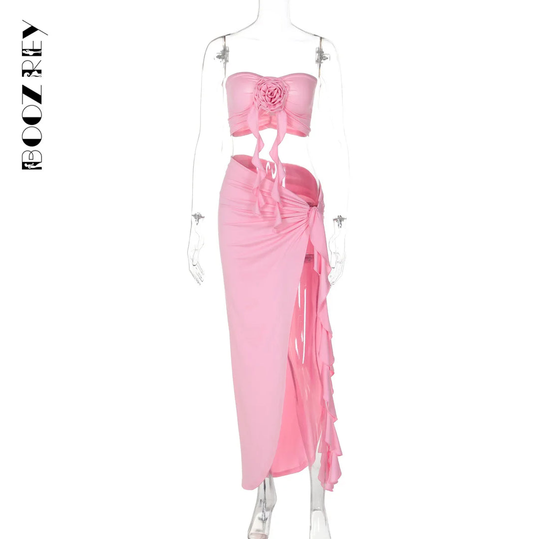 BoozRey Two Piece Set - Celestia Couture