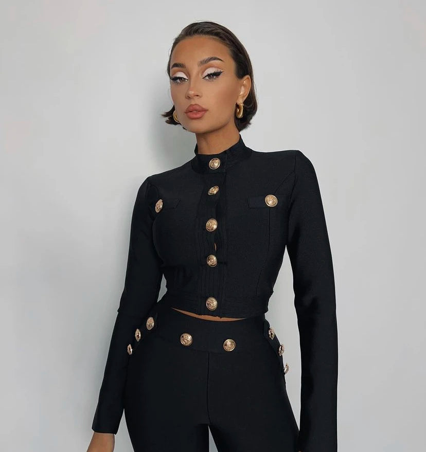 Eclipse Elegance Bandage Set - Celestia Couture