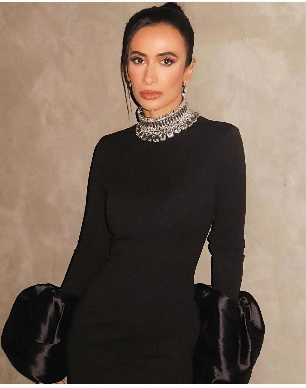 MONA ELEGANT EVENING DRESS - Celestial Couture