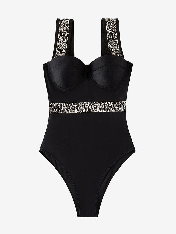 Detailed One Piece Swimwear  -  multiple style and colors