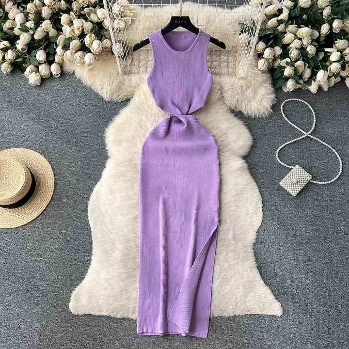 Elysian Knot Bodycon Dress - Celestia Couture