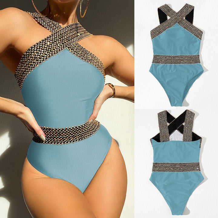Detailed One Piece Swimwear  -  multiple style and colors