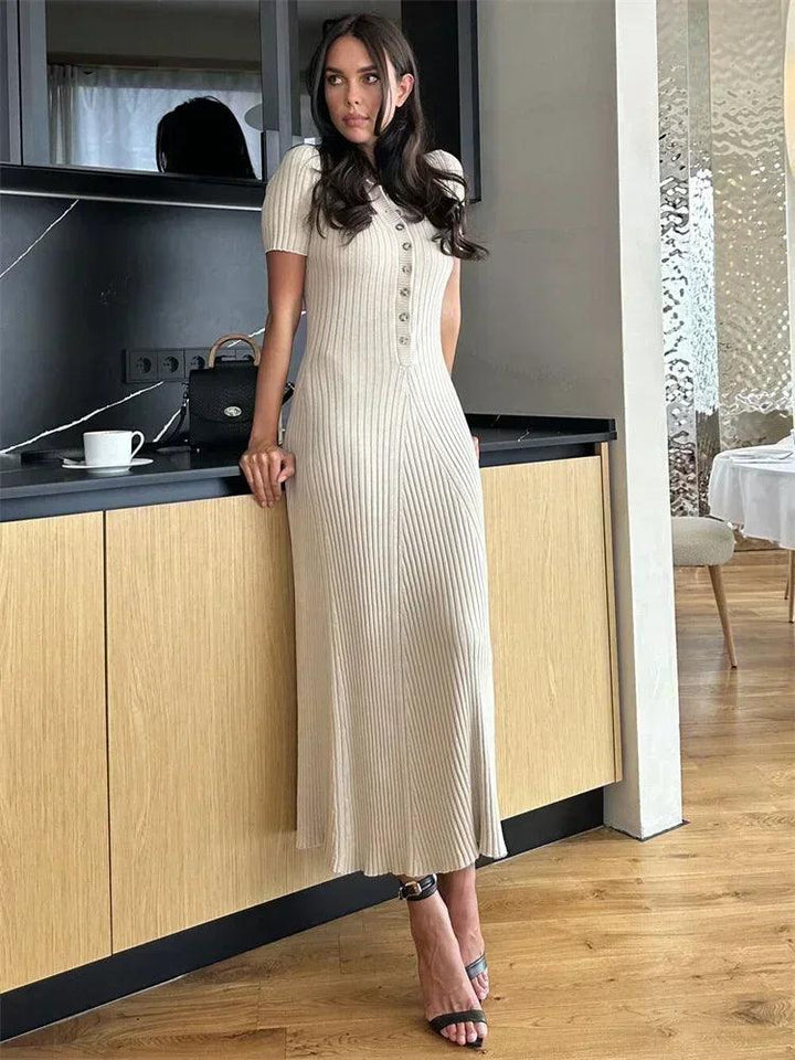GOLDEN SANDS DRESS - Celestia Couture
