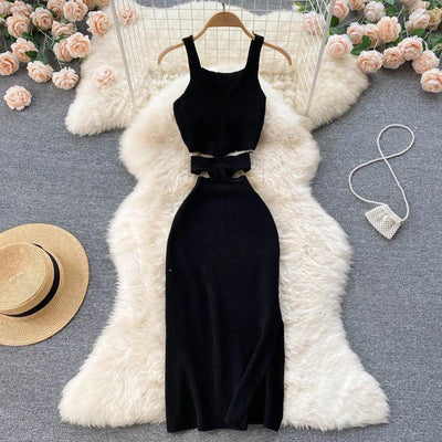 Radiant Cut-Out Bodycon Dress - Celestial Couture