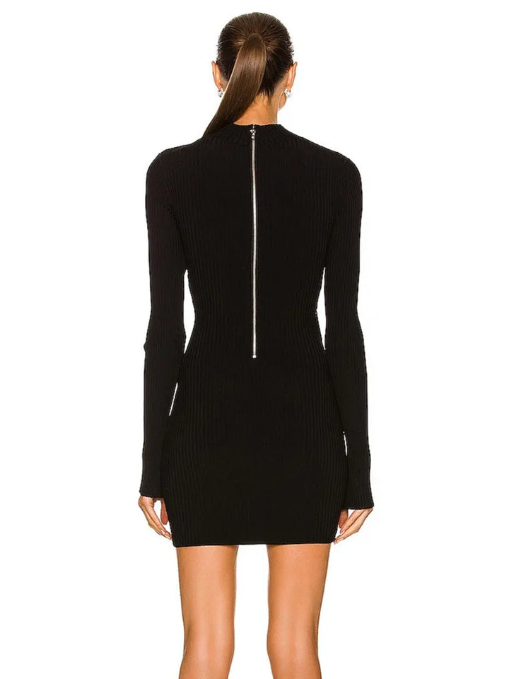 Stardust Mesh Bodycon - Celestia Couture