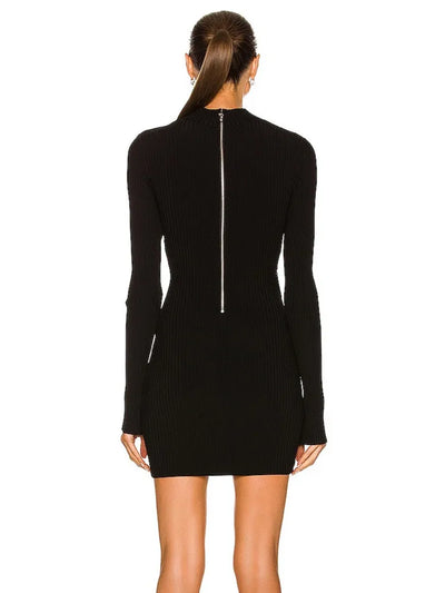 Stardust Mesh Bodycon - Celestial Couture