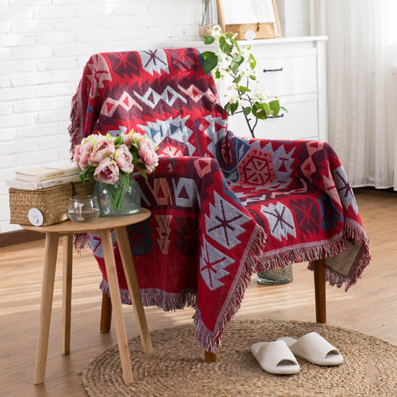 Tribal Boho Rugs &amp; Blankets - Outdoor or Indoor