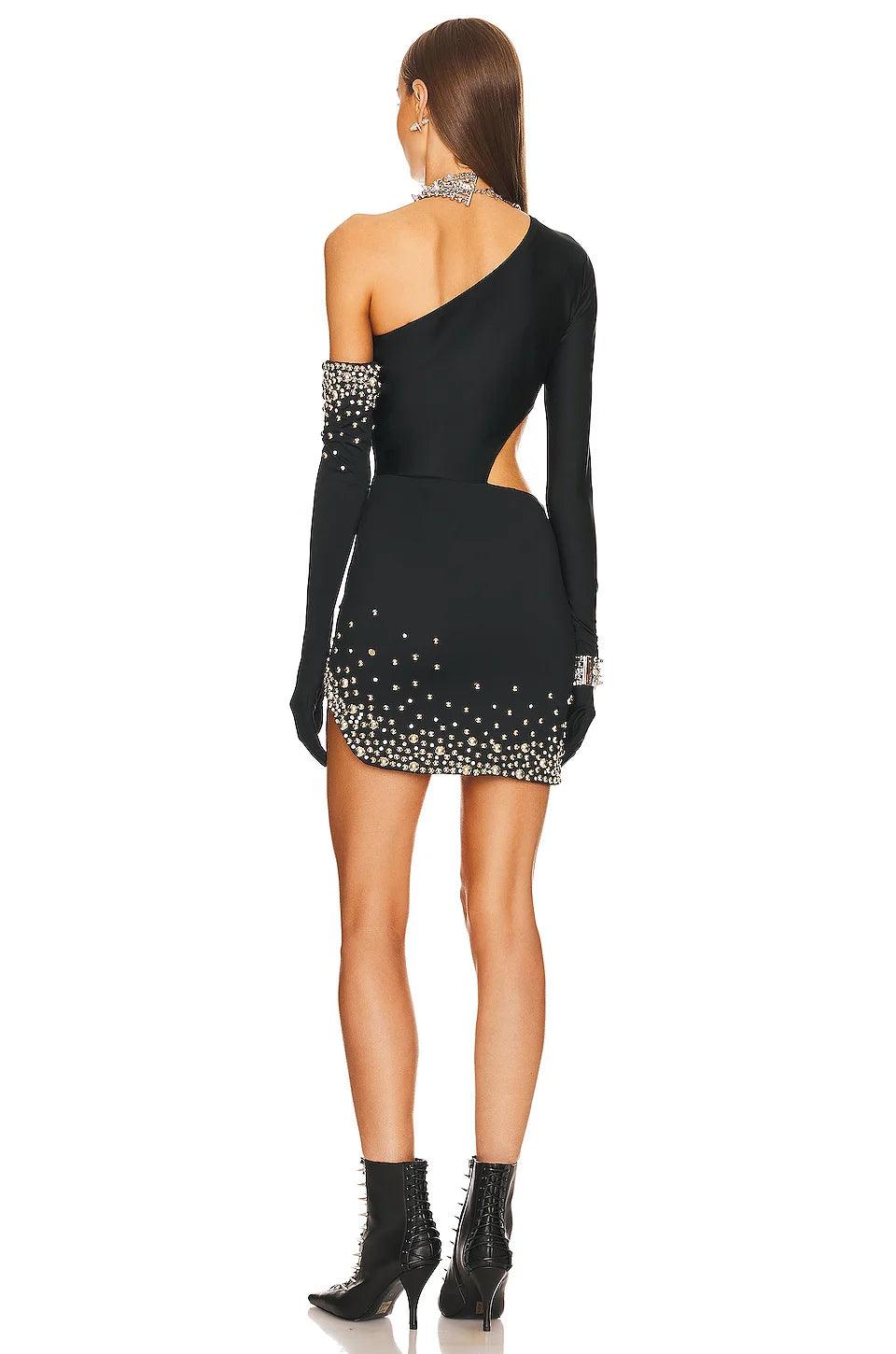 LUXURIOUS LUSTER DRESS - Celestia Couture