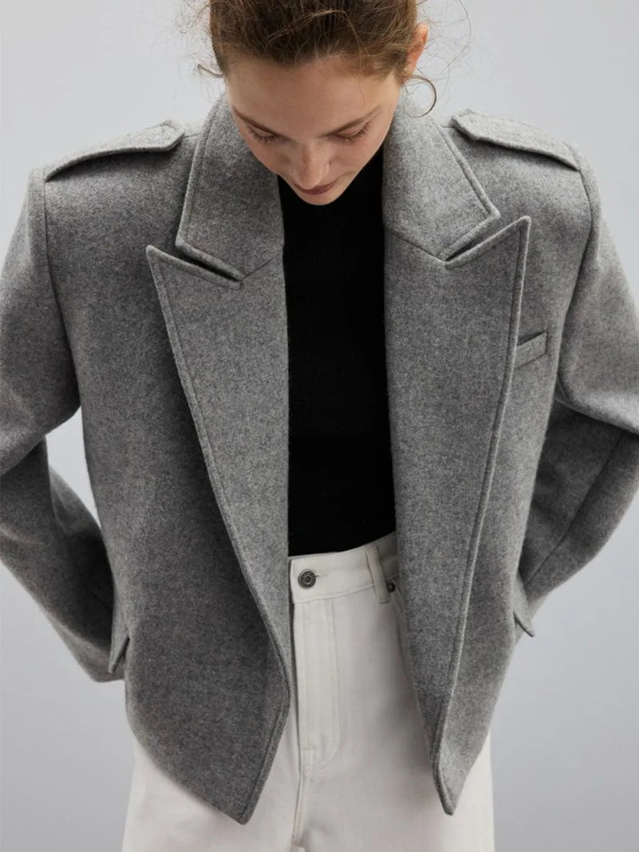 Marcella Retro Wool Coat