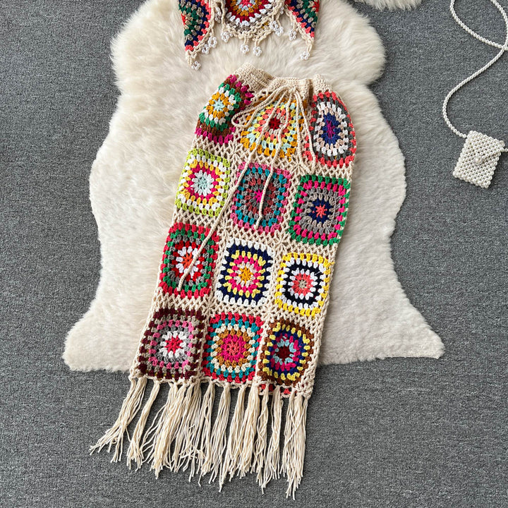 Two Piece Knitted Beach Set