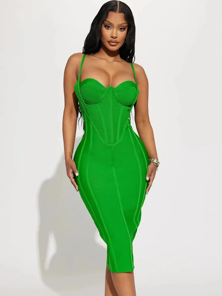 Yvette Sable Summer Dress 2024 - Celestia Couture