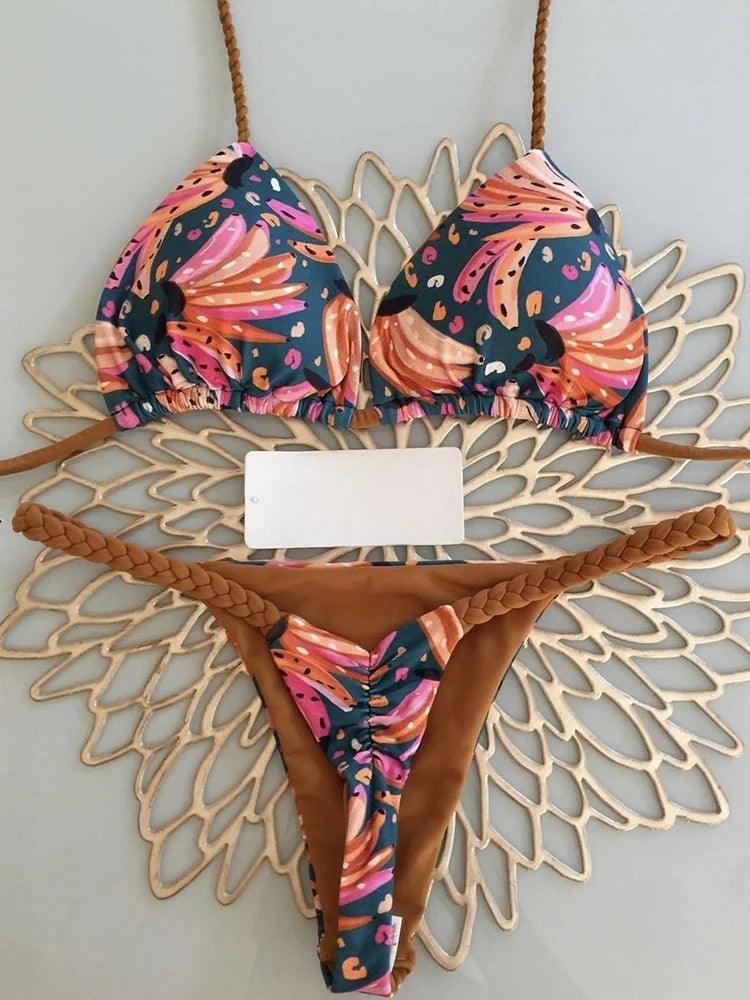 LUSH LAGOON BIKINI - Celestia Couture