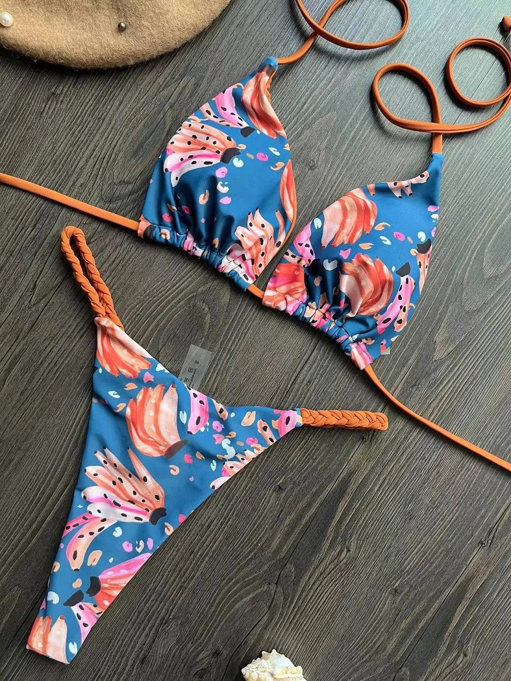 LUSH LAGOON BIKINI - Celestia Couture