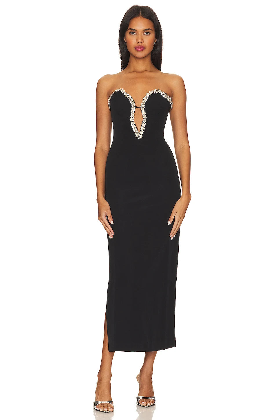 Black Siren Dress - Celestia Couture