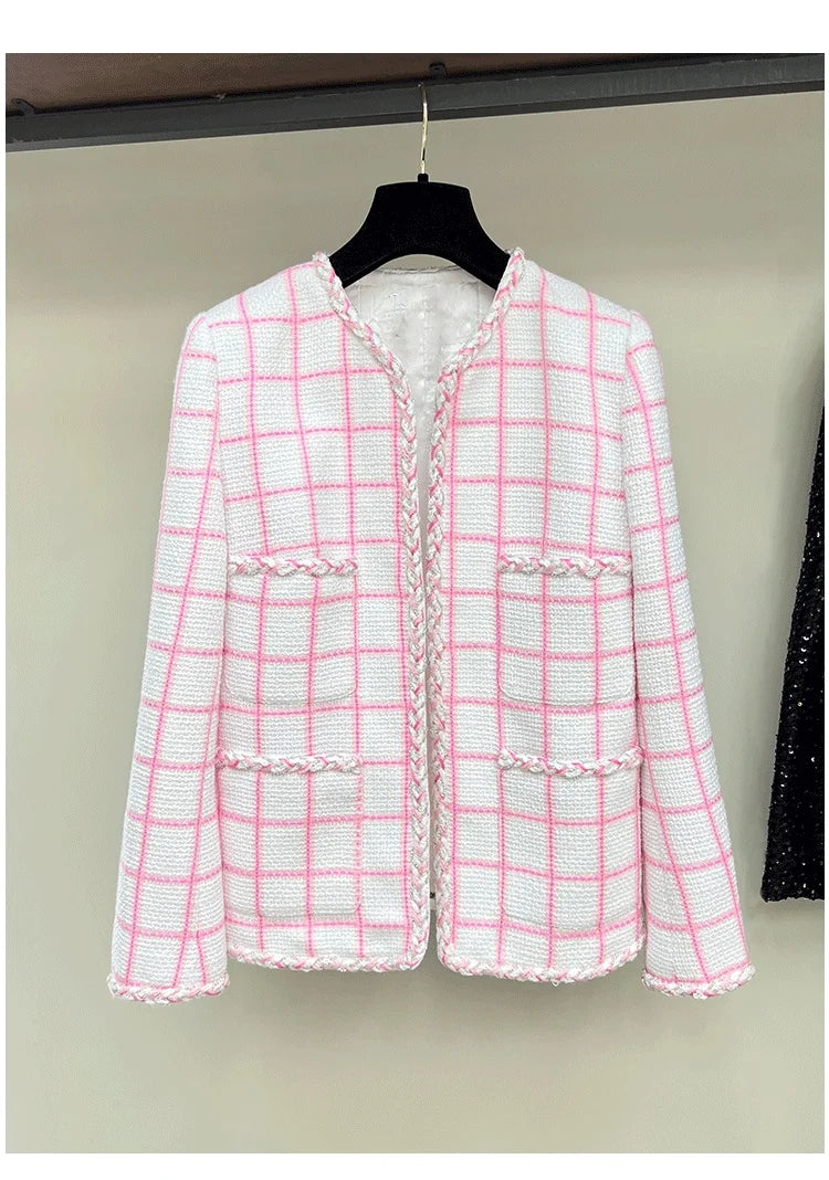 Plaid Old Money Shorts Suit - Celestia Couture