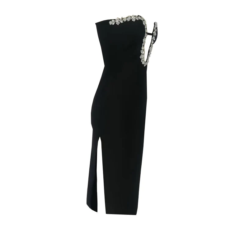 Black Siren Dress - Celestia Couture