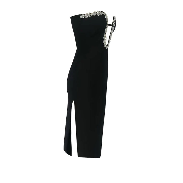 Black Siren Dress - Celestia Couture
