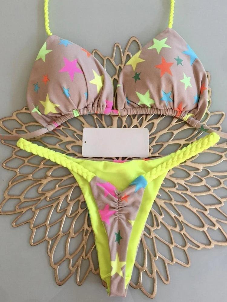LUSH LAGOON BIKINI - Celestia Couture