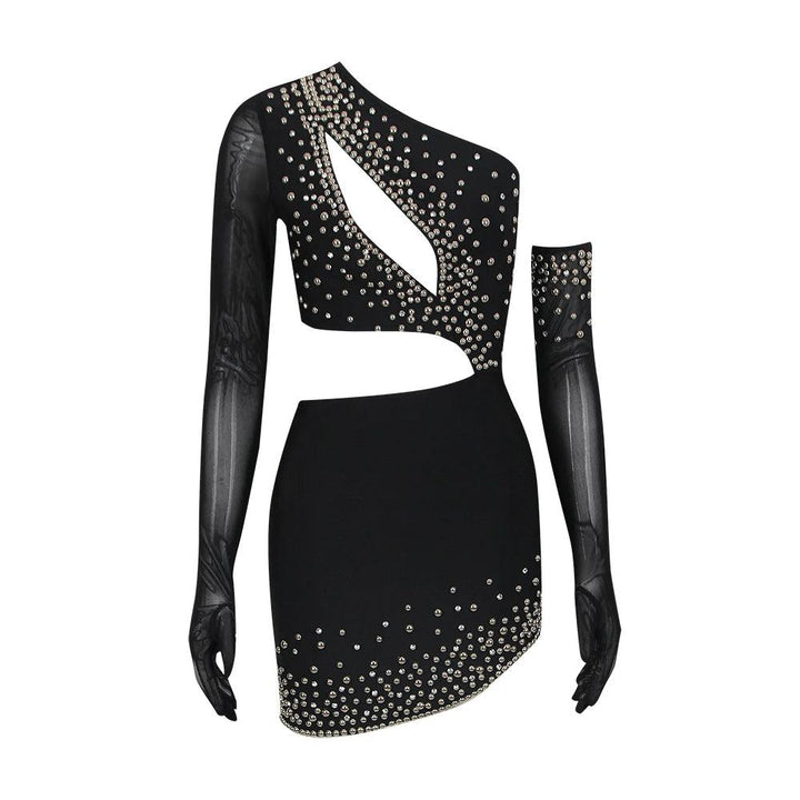 LUXURIOUS LUSTER DRESS - Celestia Couture