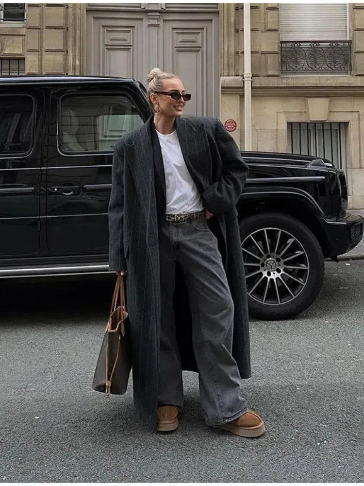 Maison Classic Wool Coat