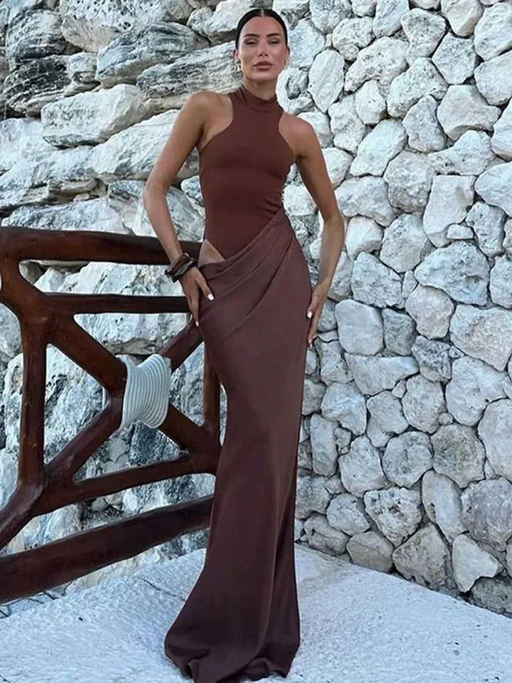OLI MAXI DRESS - Celestia Couture