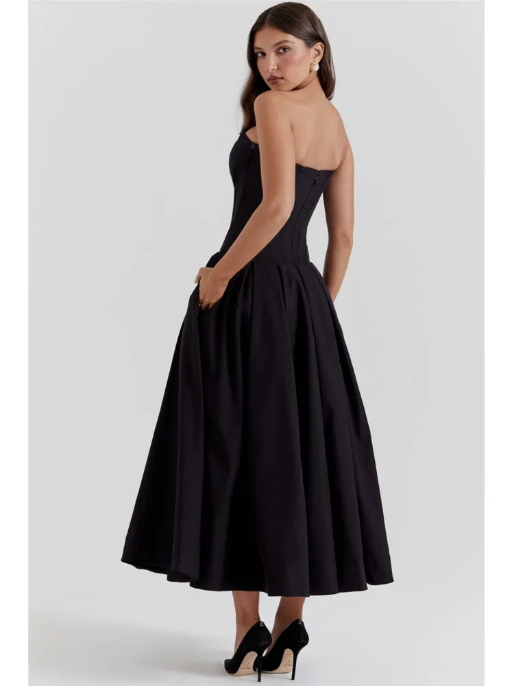 ROBBI ELEGANT DRESS - Celestia Couture