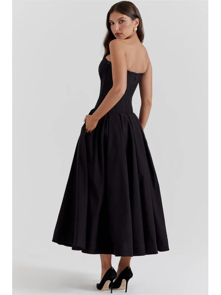 ROBBI ELEGANT DRESS - Celestia Couture