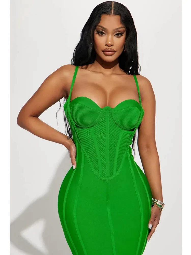 Yvette Sable Summer Dress 2024 - Celestia Couture