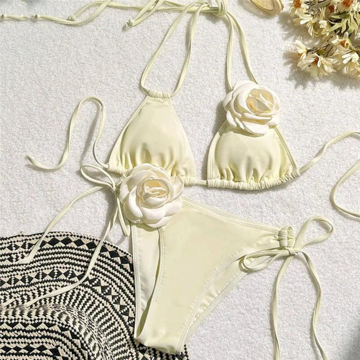 MELIS FLOWER BIKINI SET - Celestial Couture