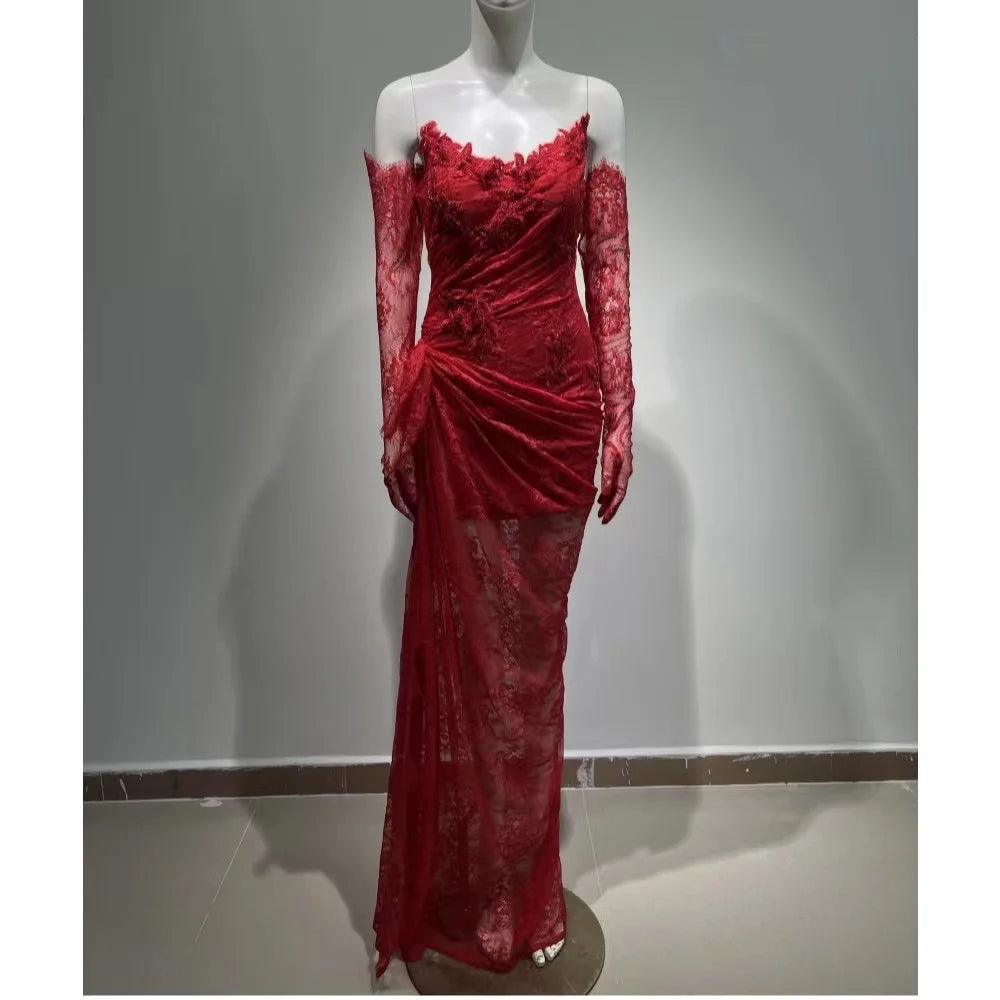 MELANIE ORICLE DRESS - Celestia Couture