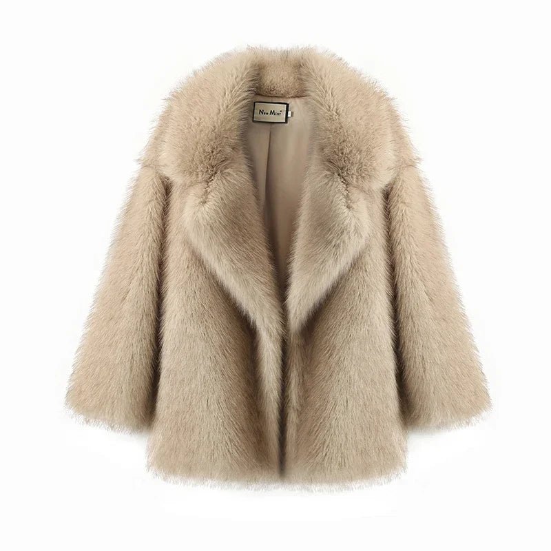 VeluxeCo™ Luxe Winter Statement Coat
