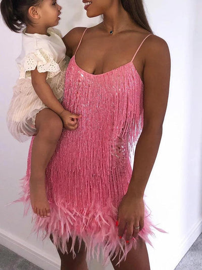 DAZZLE DARLING DRESS - Celestial Couture