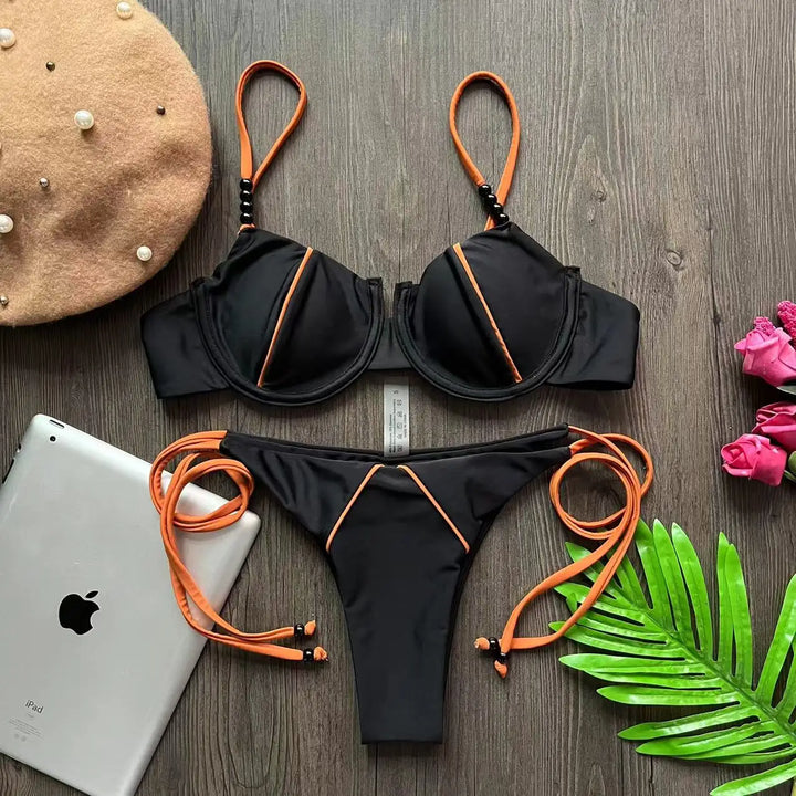 Sexy Push up Bikini Set Swimsuit