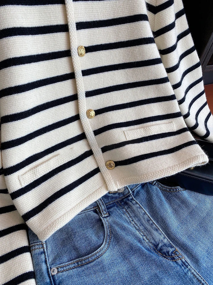 Milanova Knitted Cardigan - Celestia Couture