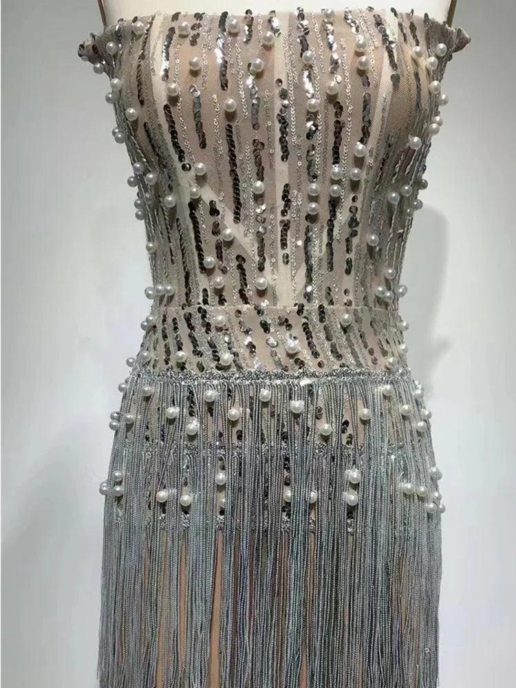 SUPREME SPARKLEC DRESS - Celestia Couture