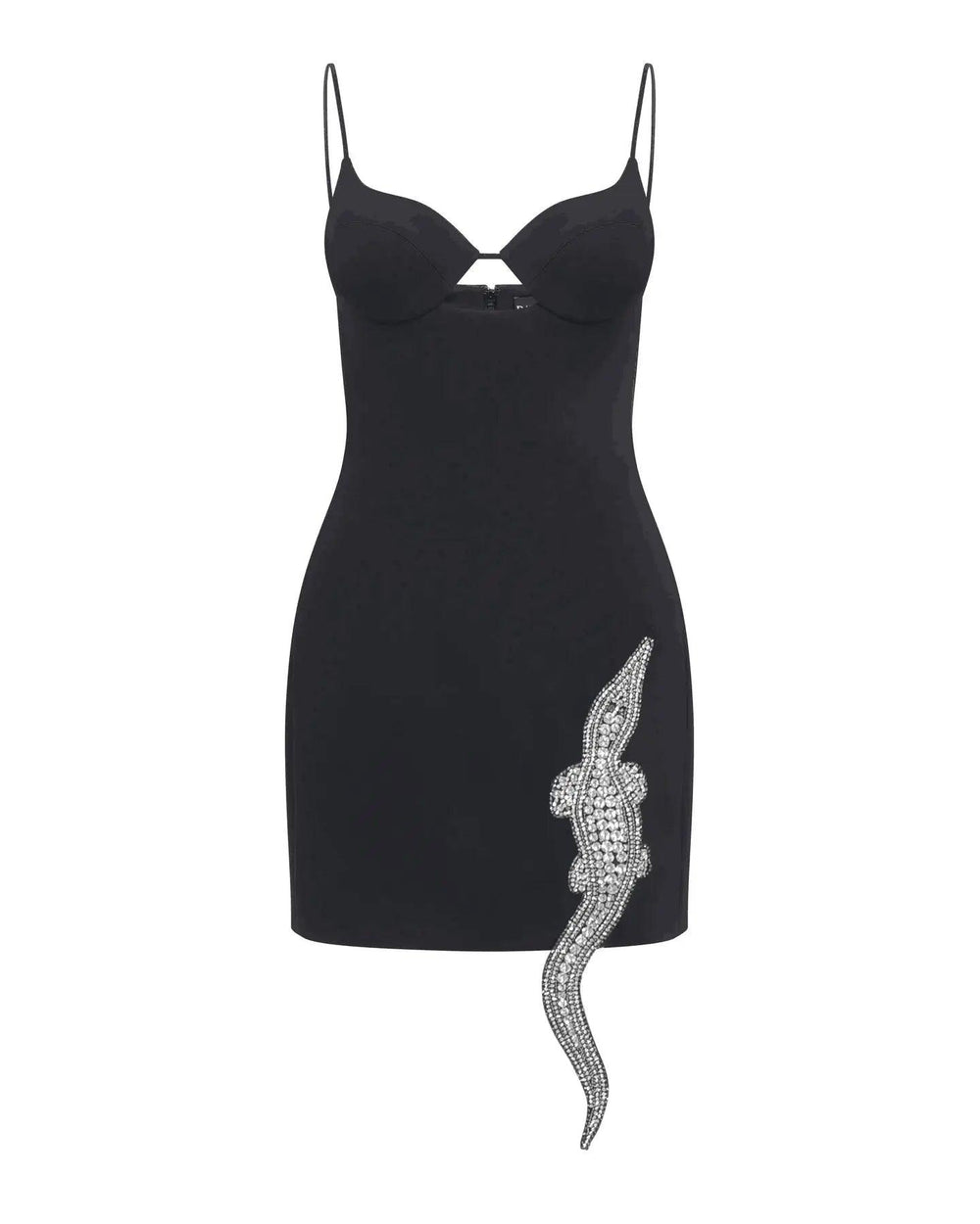 Kim Dress - Luxe Satin Ruched Midi - Celestia Couture