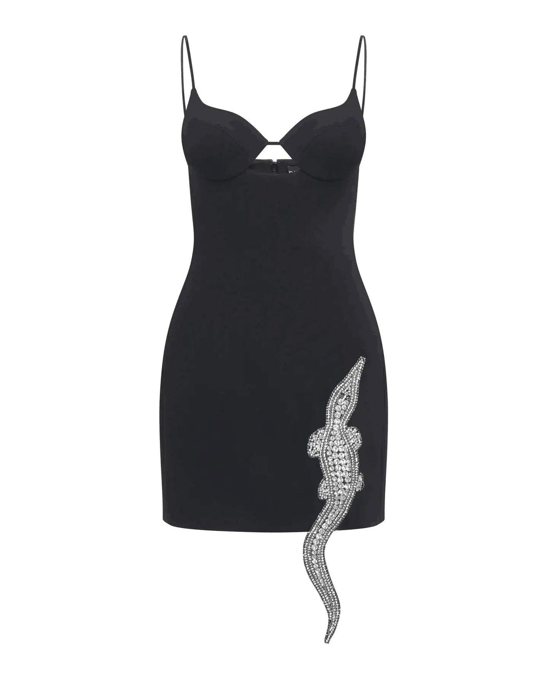 Kim Dress - Luxe Satin Ruched Midi - Celestia Couture