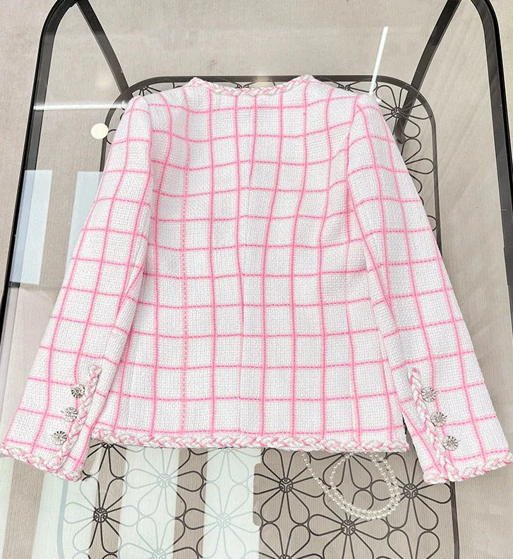 Plaid Old Money Shorts Suit - Celestia Couture