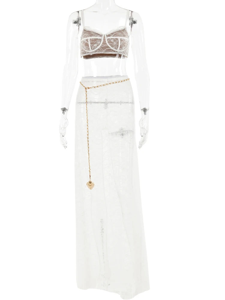 Floral Lace Dream Set - Celestia Couture