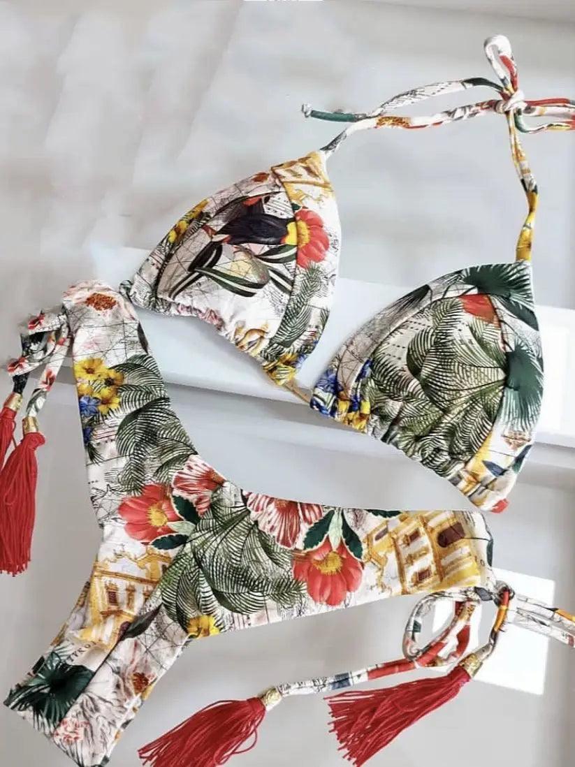 CORAL REEF BIKINI - Celestia Couture