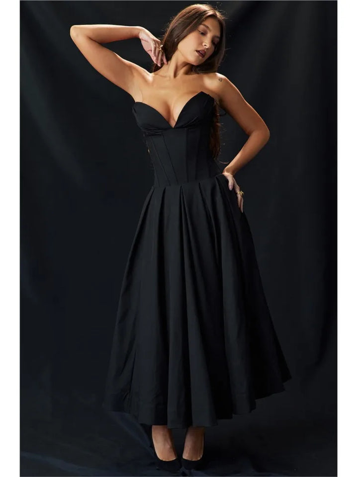 ROBBI ELEGANT DRESS - Celestia Couture