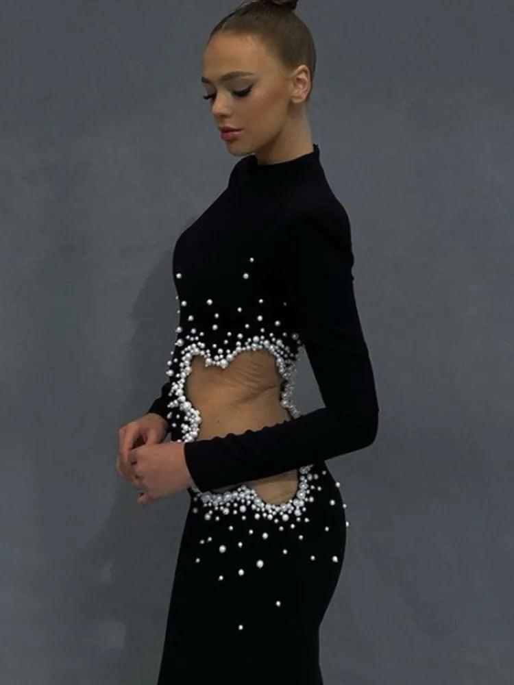 GLITERING GALAXY DRESS - Celestial Couture