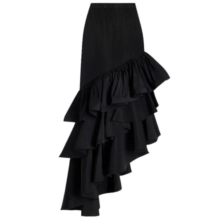OUINA FLOWER SWIMWEAR AND RUFFLED SKIRT - Celestial Couture