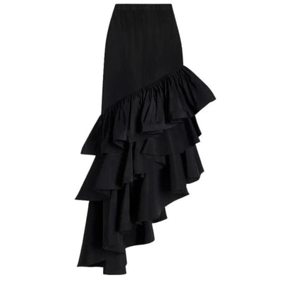 OUINA FLOWER SWIMWEAR AND RUFFLED SKIRT - Celestial Couture