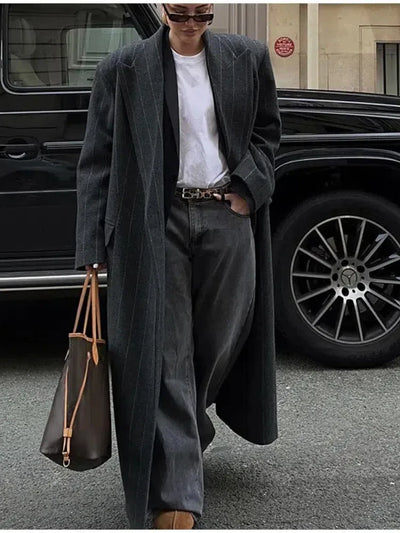 Maison Classic Wool Coat