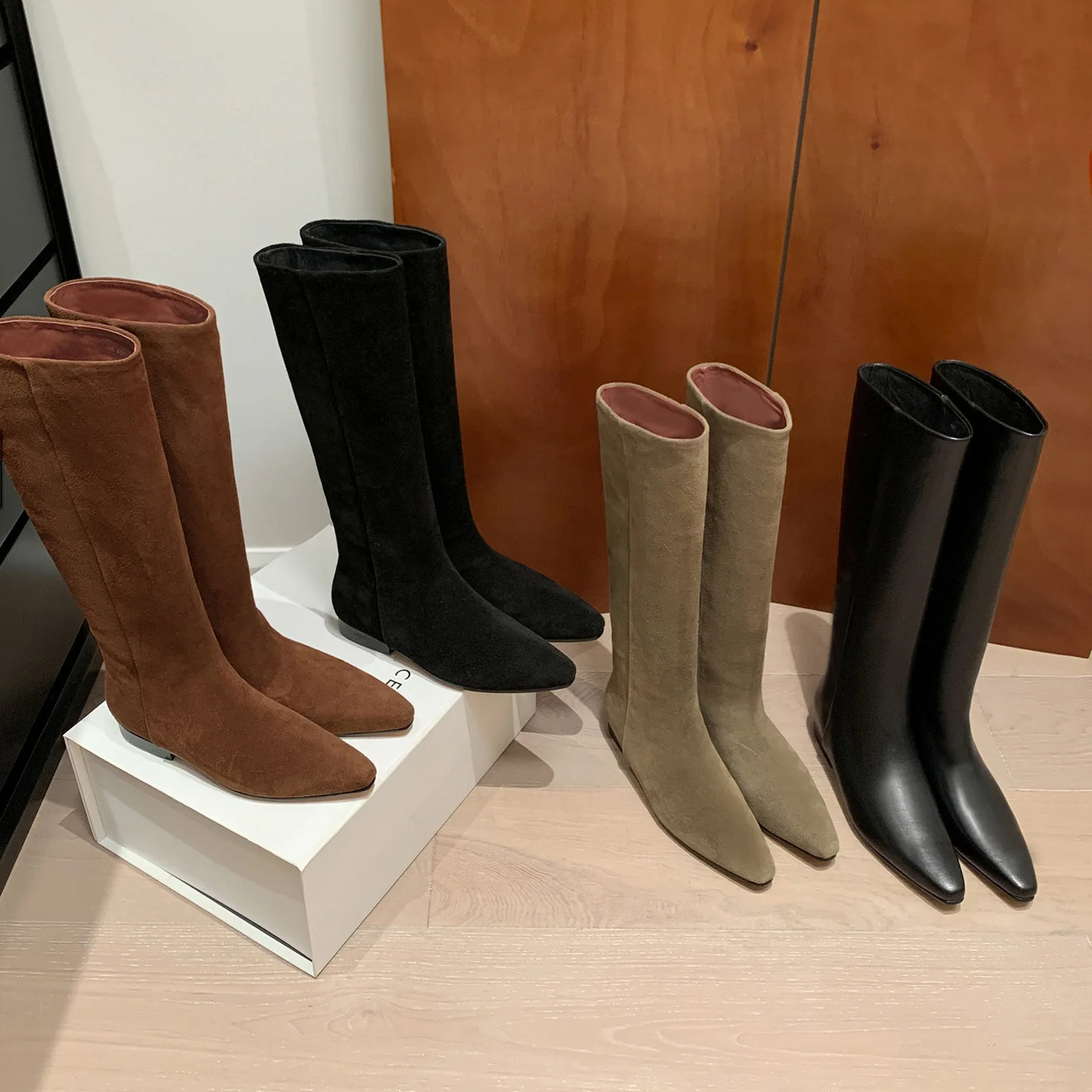 Sienna Cow suede boots