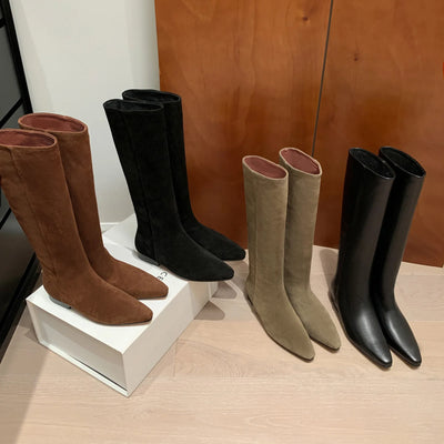 Sienna Cow suede boots